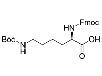 N-alpha-芴甲氧羰基-N-epsilon-叔丁氧羰基-D-賴氨酸，98%（HPLC)